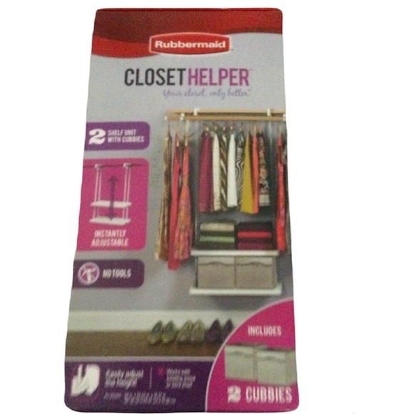Rubber Maid Closet Organizer - Picture 4 of 4